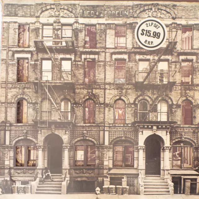 LED ZEPPELIN - PHYSICAL GRAFFITI - Vinyl Record - HHR00603 VG