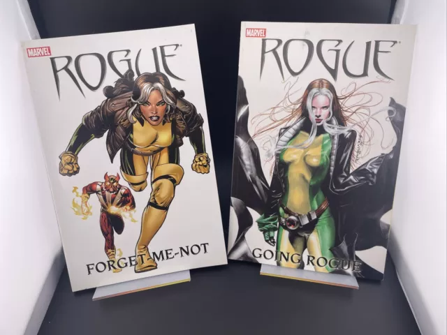 Marvel Rogue Going Rogue And Forget Me Not Tpb Trade Graphic Gn Set Rodi Bedard