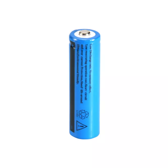 2* UltraFire 14500 Battery 3.7V 1800mAH Li-ion Rechargeable Cell + Smart Charger 3