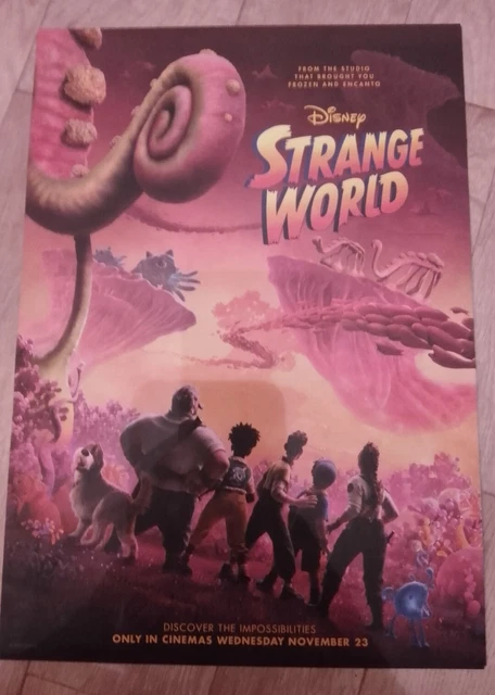 FILM, CINEMA A3 Size Poster, Strange World Disney £1.19 - PicClick UK