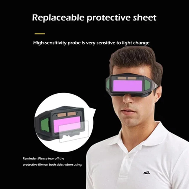 Auto Darkening Welding Helmet with Antiglare Dimming Function