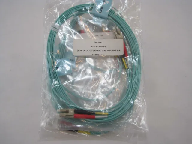 Viel 3 Corning 852-LL2-009BLL Vs 3M LC 10G Dpx PVC 2LBL Faseroptik Kabel