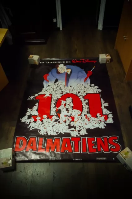 101 DALMATIANS Rerelease - FMC Movie Poster - Rolled French Grande Original