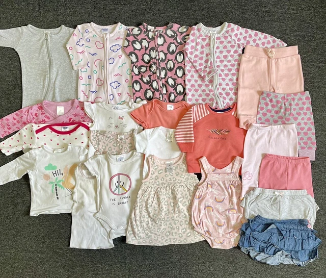 Assorted Target Baby Girl Clothing Bundle Size 000