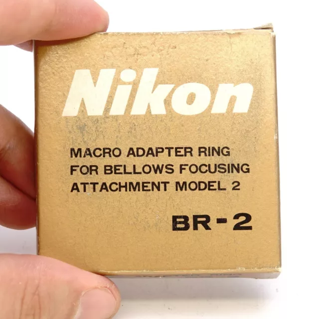 Nikon BR-2 Reverse Ring 52 Adapter Umkehrring Macro Retroadapter F mount Ø 52mm