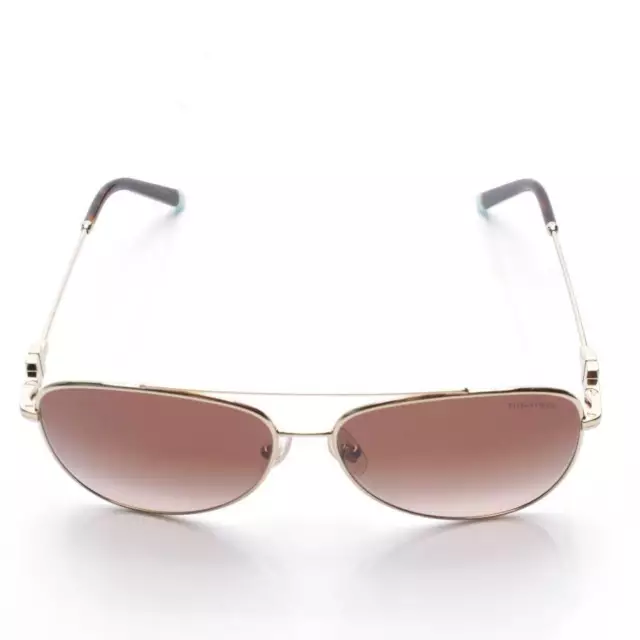 Sonnenbrille von Tiffany & Co in Gold und Schwarz 3080