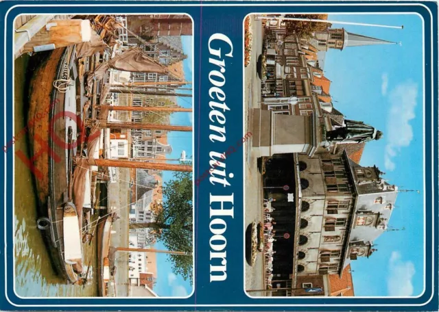 Picture Postcard:;Groeten Uit Hoorn (Multiview)