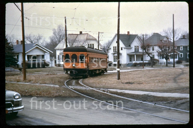 D DUPLICATE SLIDE - Illinois Terminal IT 280 Trolley Electric 1950s