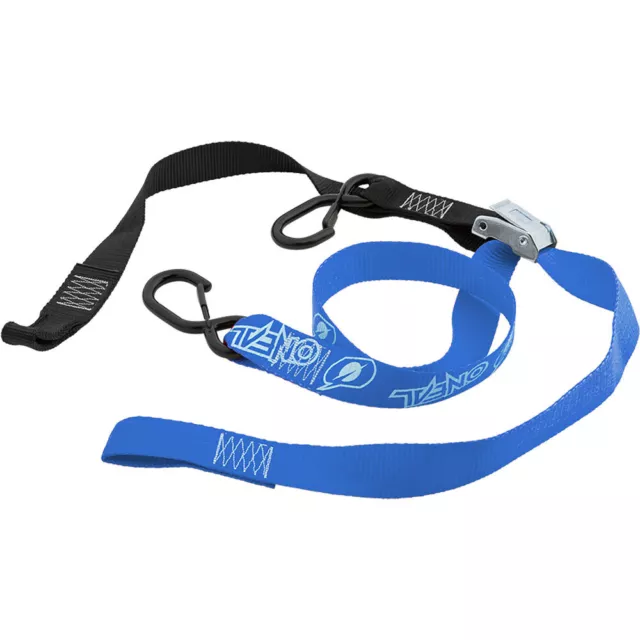 Oneal MX Deluxe Blue/Black Motocross Trailer Tie Downs