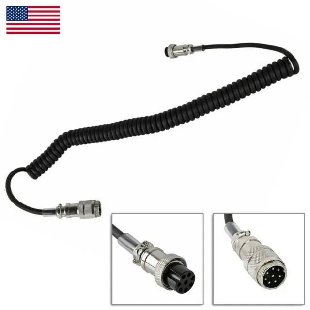 8 pin Microphone extension cable for Kenwood MC-60 MC-90 Mc-60A TS-570S
