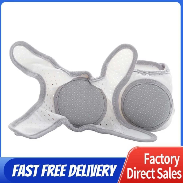 Baby Knee Pad Crawling Elbow Cushion Toddlers Kid Kneecap Protector (Grey)