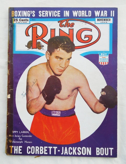 The Ring Boxing Magazinr  November 1945