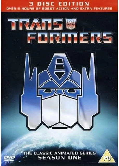 TRANSFORMERS COMPLETE SEASON SERIES 1 ONE ANIMATED 3 DISC (UK RELEASE ...