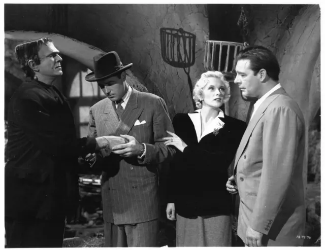 Lon Chaney Jr As The Wolfman Meets Frankenstein  8X10 Photo Classic