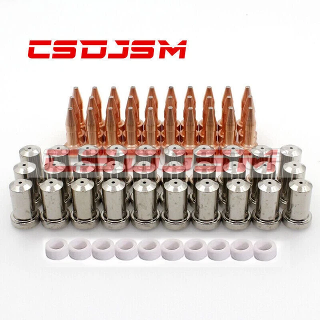 70pcs kit 33366XL Electrode 33369 Nozzle 50A 33367 For ESAB PT-23 PT-27 Torch