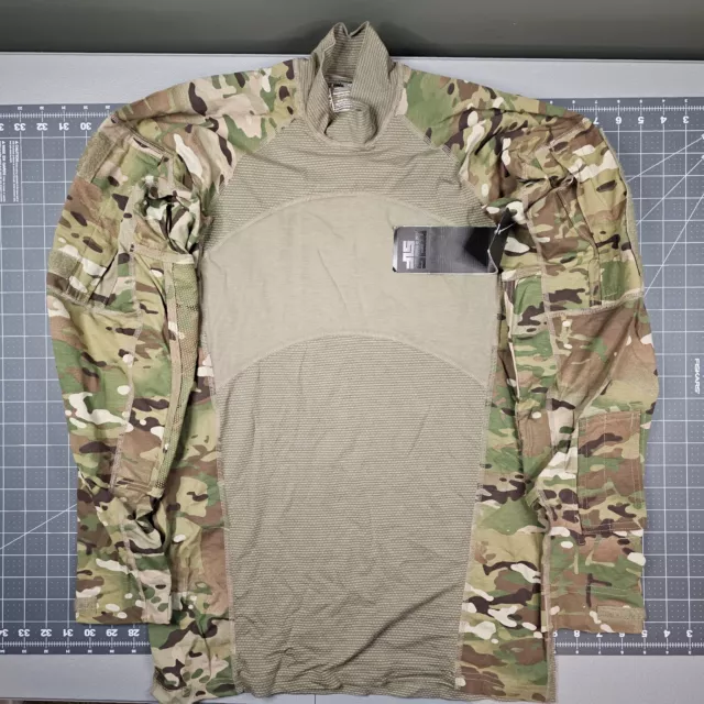 US Army Combat Shirt Medium Ocp Multicam Massif FR Genuine Issue USA Made Nwt