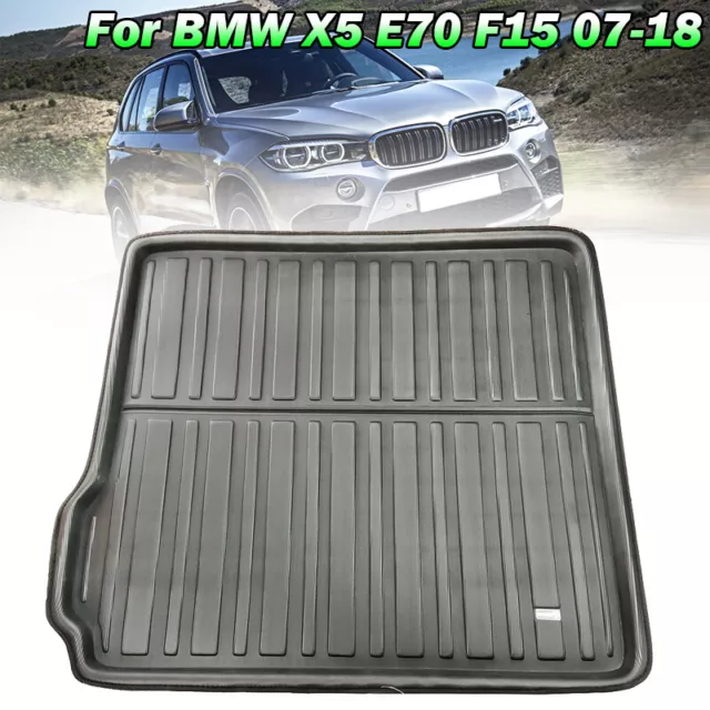 For BMW X5 / X5 M E70 F15 F85 2007-2018 Cargo Liner Boot Trunk Floor Mat Tray