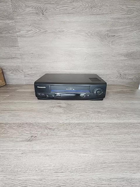 Panasonic VHS VCR Omnivision PV-V4021 4-Head Recorder - NO Remote ✅ TESTED WORKS