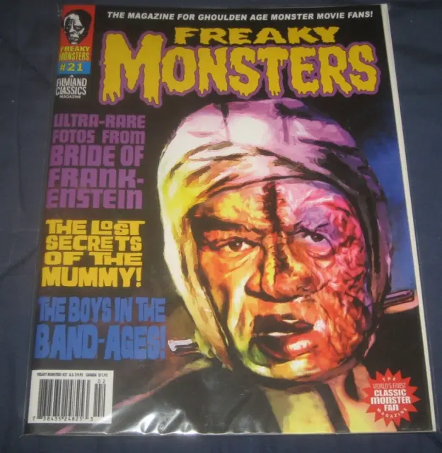 Freaky Monsters #21  Frankensteins Daughter! Uncirculated