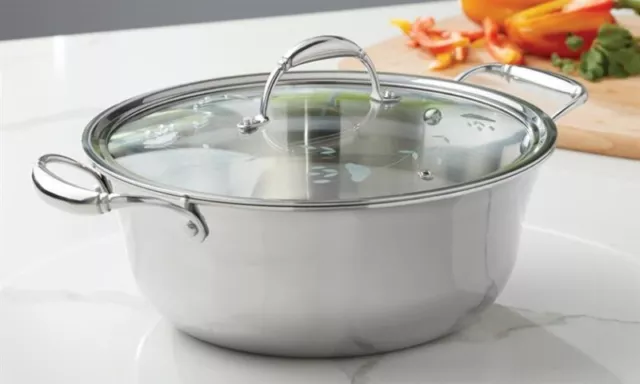 Buy the Princess House 2.5Qt 13 Inch Pan With Lid