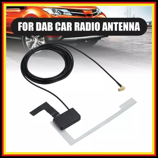 DAB + Scheiben Antenne Aktiv Radio Adapter für JVC Kenwood Sony Alpine Pioneer