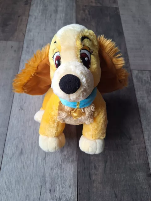 Disney Store Lady And The Tramp Lady Dog Plush 12"