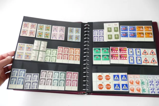 Briefmarken BRD Deutschland über 400 Blocks Minisheets 4er Blöcke  Alb-1769