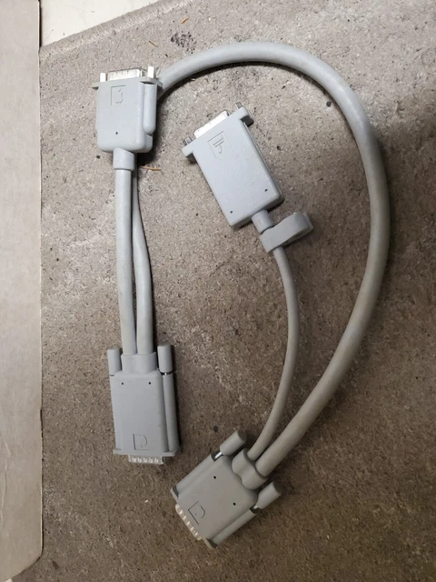 Apple PC Compatibility 590-2014 Y Splitter Cable for joystick & monitor