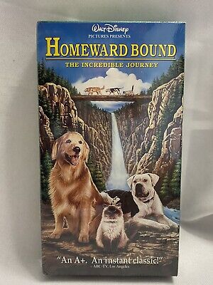 homeward bound the incredible journey vhs