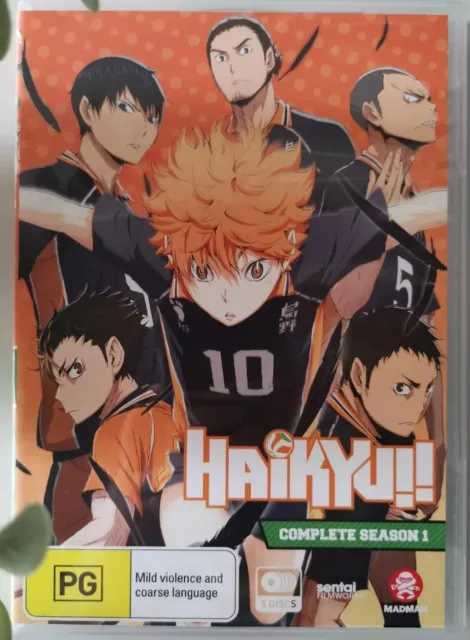 Haikyuu!! Haikyu! Season 1-4 (4 Movies + 5 OVA) Complete Series Boxset  Anime DVD