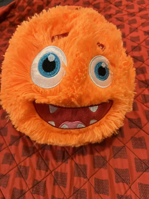 Spooky Friendz Big Scare Orange Monsters Plush Ball Toys NWT