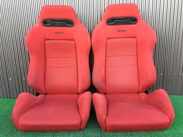 Recaro Seat Genuine EK9 DB8 DC2 Type R SR3 Integra Civic Red SR-3 jdm oem bucket