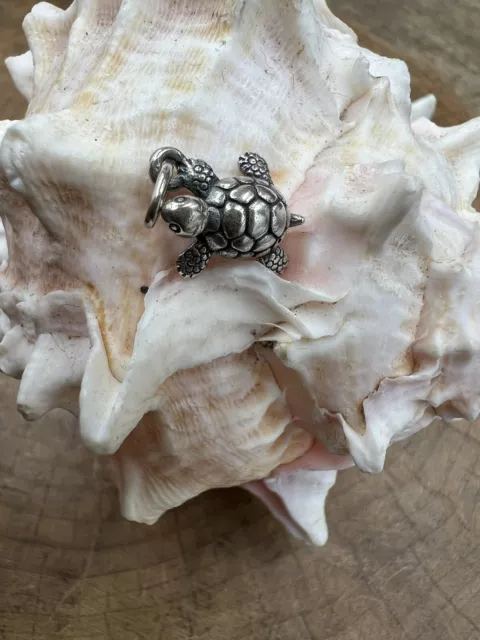 James Avery Sterling Turtle Charm