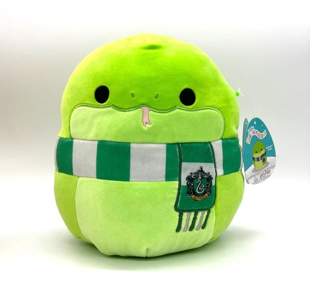 SQUISHMALLOW KELLYTOY PLUSH Harry Potter Slytherin Snake 10" New with