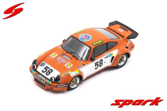 SPARK-MODEL S9807 Masstab: 1/43 | PORSCHE 911 CARRERA RS 3.0L TEAM A.C