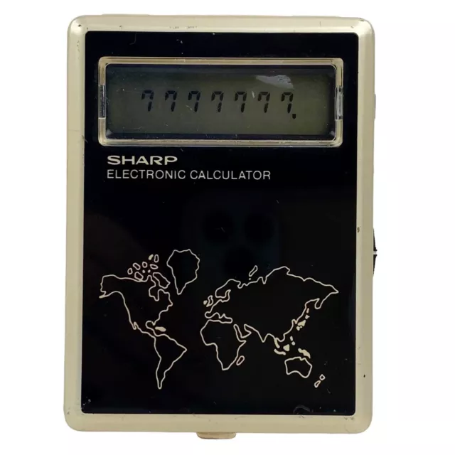 VINTAGE SHARP  CT-550 Miniature Collectable CALCULATOR 1960-1970s