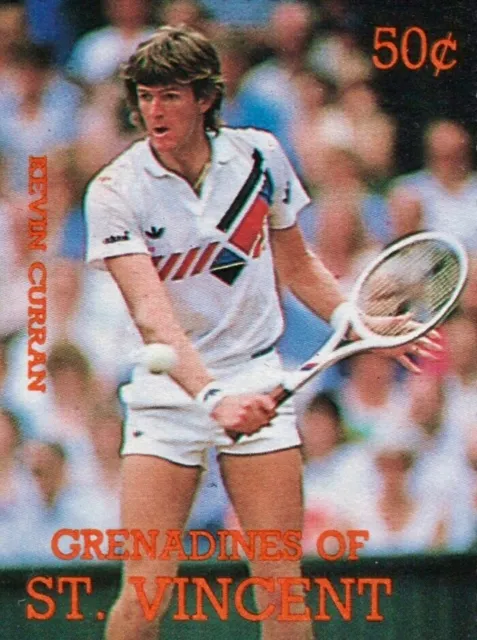 St Vincent Grenadines #SG583v MNH 1988 Wimbledon Tennis Kevin Curren [615v]