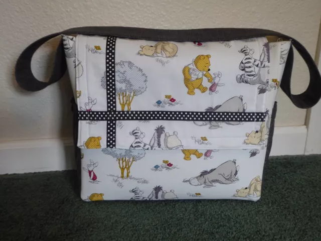 **WINNIE THE POOH**and friends baby/toddler diaper bag Handmade