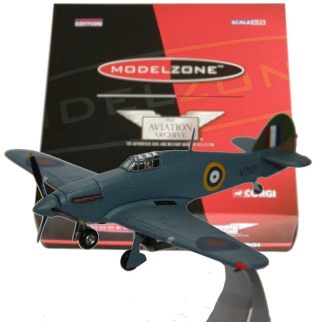 Corgi AA35501 Hawker Hurricane MkIA P3576 GN-A No. 249 Sqn