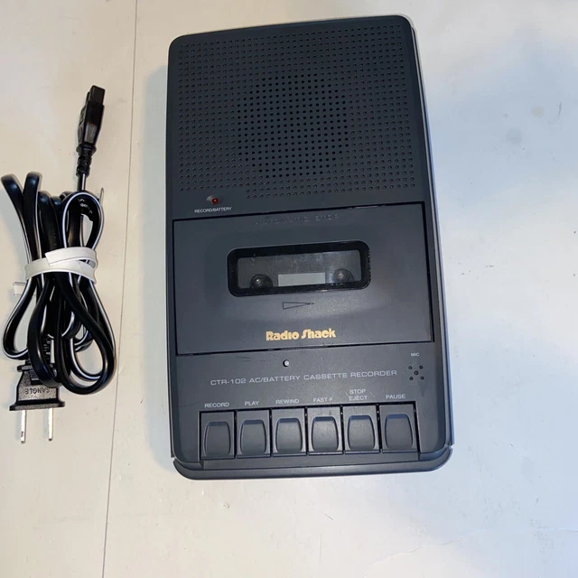 VINTAGE RADIO SHACK Realistic SCP2 Portable Stereo Cassette Player no