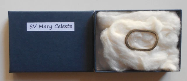 Original Artefact From Mystery Ship "Mary Celeste" Found Deserted 1872.With Coa.