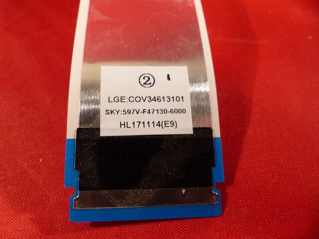 Câble LVDS X2 Pour écran LED Continental Edison CELED751017B7 - Original, Ouvert Jamais Utilisé