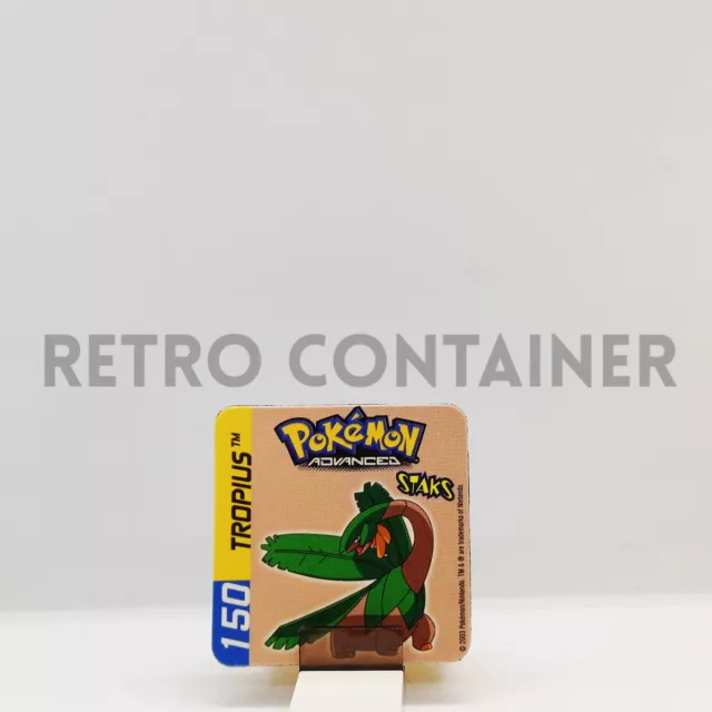 NINTENDO POKEMON STAKS PANINI 2003 Card Magnet Advanced - # 150 Tropius