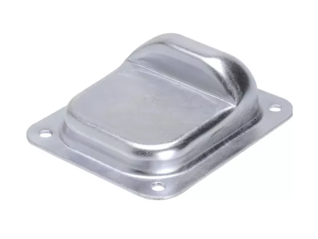 ARRESTO PER CANCELLI A BATTENTE ART. 166  tipo piccolo - mm 120 x 100 - h.42