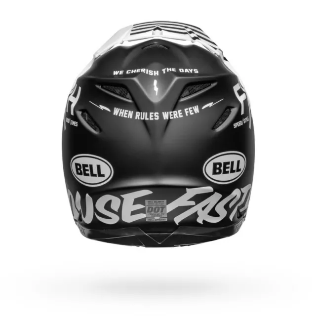 BELL Moto-9s Flex Fasthouse Crew MX Enduro Casque Cross Noir 2