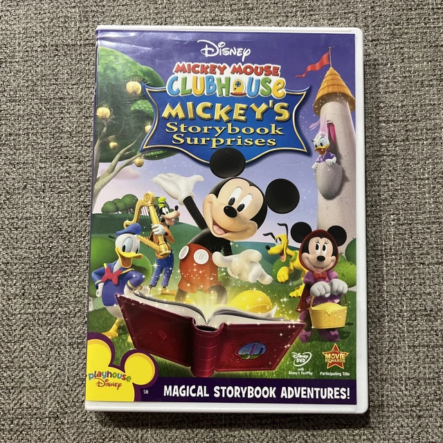 Mickey mouse clubhouse mickeys storybook surprises disney dvd