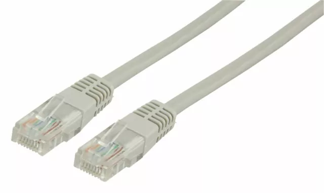 Lote de 5 Cables de red de 5 metros nuevos. Marca MicroConnect CAT5E CAT 5E