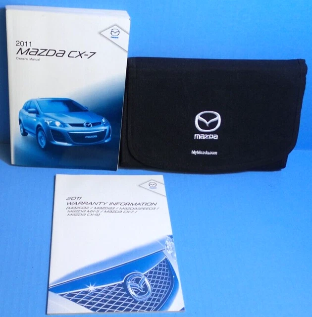 11 2011 Mazda CX-7/CX7 owners manual