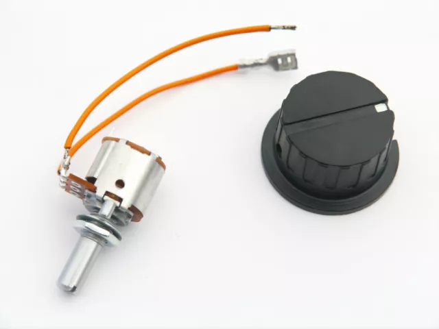 Switch Potentiometer for Powakaddy Robocaddy Golf Trolley C/w Operating Knob.