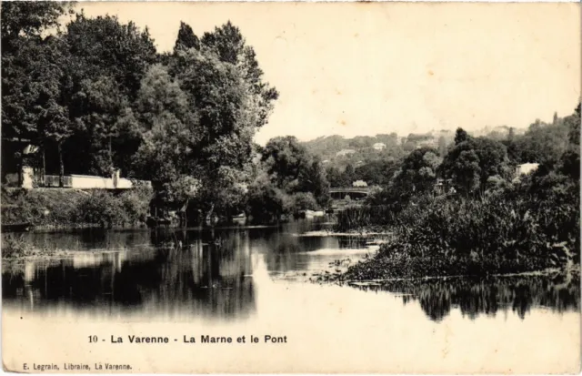 CPA La Varenne La Marne et le Pont FRANCE (1339548)